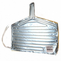 ТЭН оттайки холодильника 70/83,3W, L405x415мм, провод 260мм, 2 контакта, 125°С, 220-240V