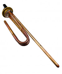 ТЭН для водонагревателя (RCA, 2000W, D48, без анода, L260) изогнутый Италия