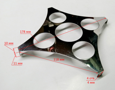 Решётка передняя  для ТГП-15000(1) HJ